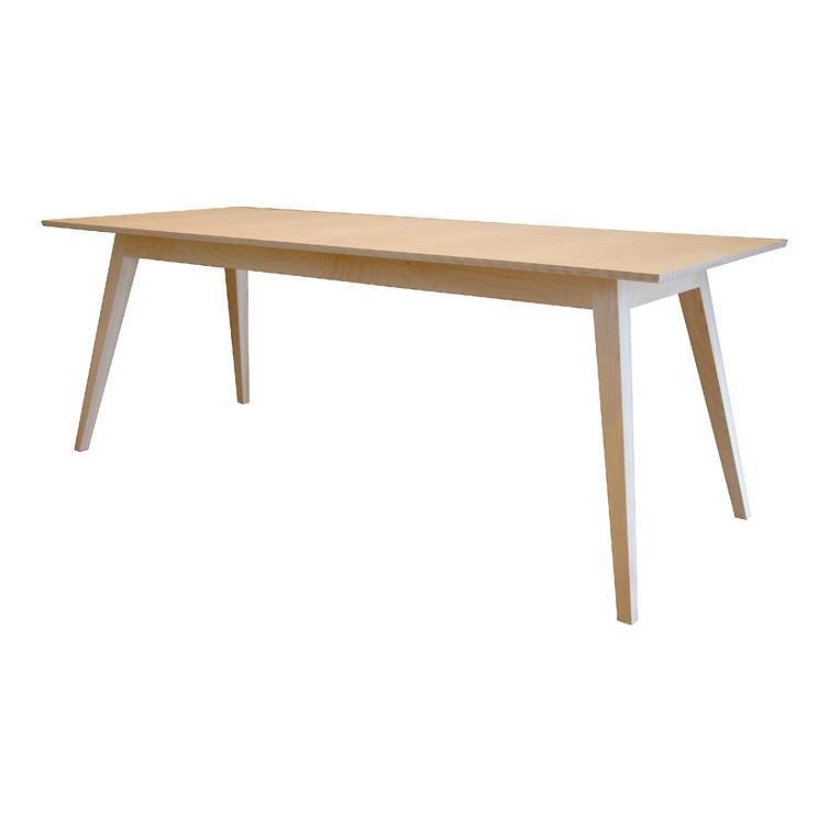 6 seat maple dining table